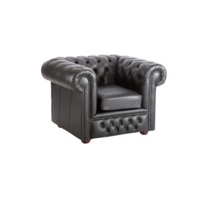 chesterfield-leather-armchair-black