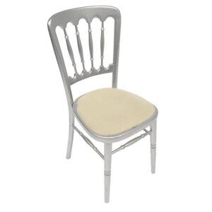 silver-napoleon-chair-ivory-seat-pad